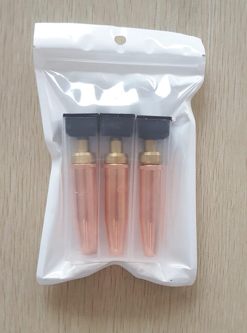 Tealover Propane Natural Gas Cutting Tips for Victor Torch 0-GPN,1-GPN,2-GPN,Lot of 3 - Image 2